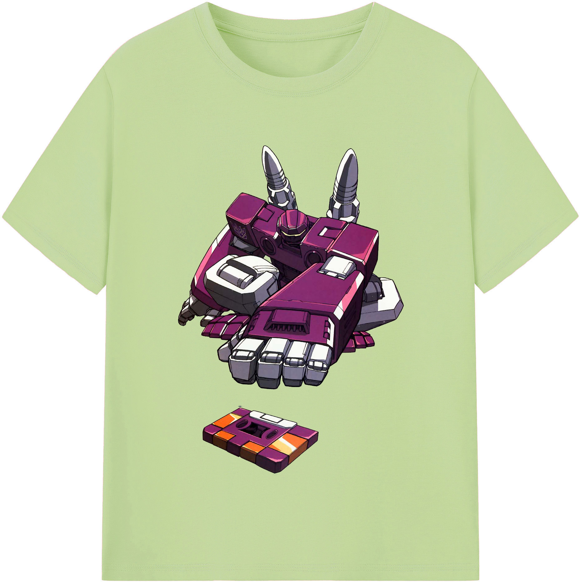 （画像用）  綿100％半袖Tシャツ（フロントプリント）